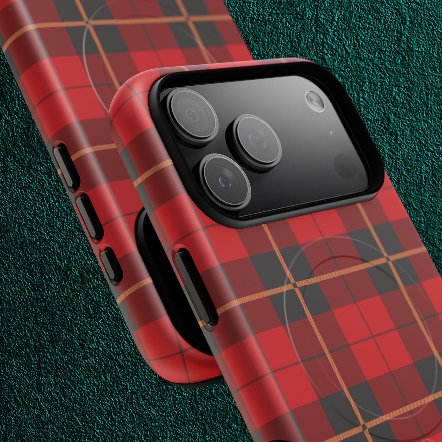 plaid magsafe iphone case | just christmas
