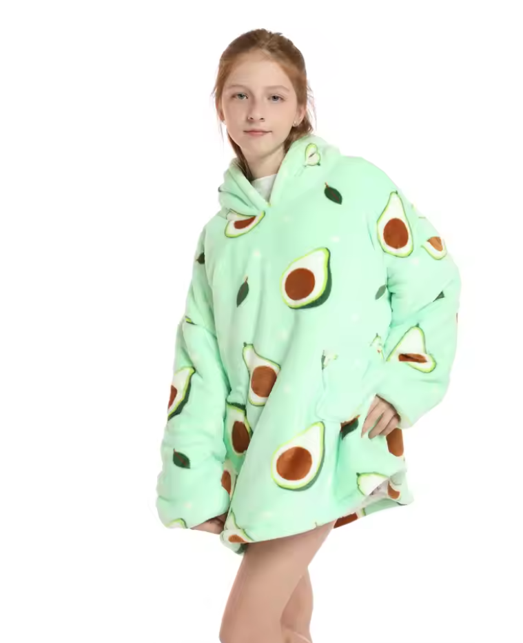 Cozy Warm Wearable Blanket Hoodie