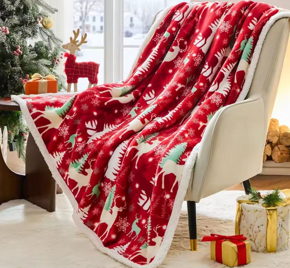 Christmas Throw Blanket