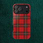 plaid magsafe iphone case | just christmas
