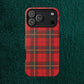 plaid magsafe iphone case | just christmas