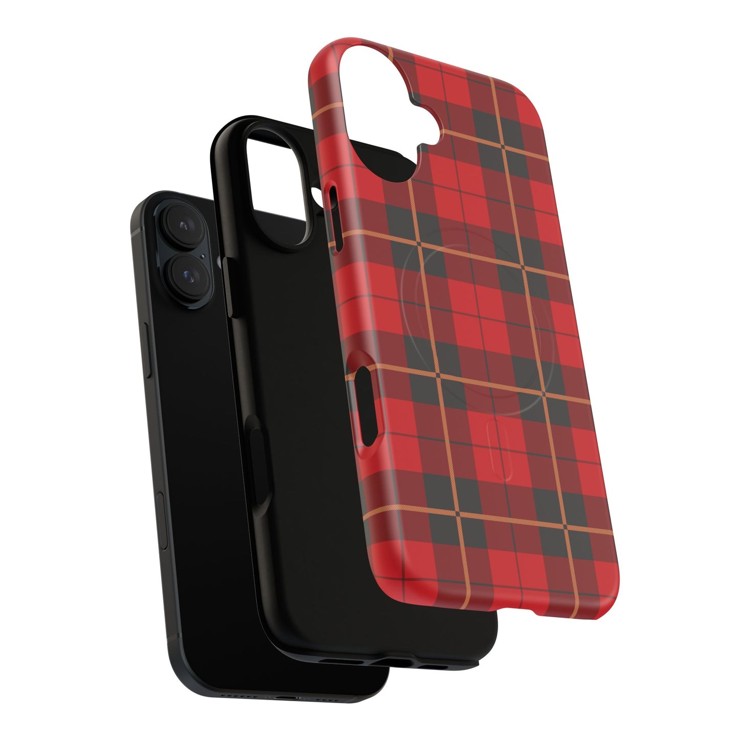 plaid magsafe iphone case | just christmas