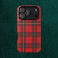 plaid magsafe iphone case | just christmas