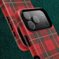 plaid magsafe iphone case | just christmas