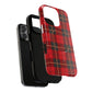 plaid magsafe iphone case | just christmas