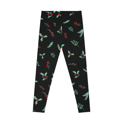 festive holiday leggings | just christmas