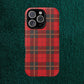 plaid magsafe iphone case | just christmas