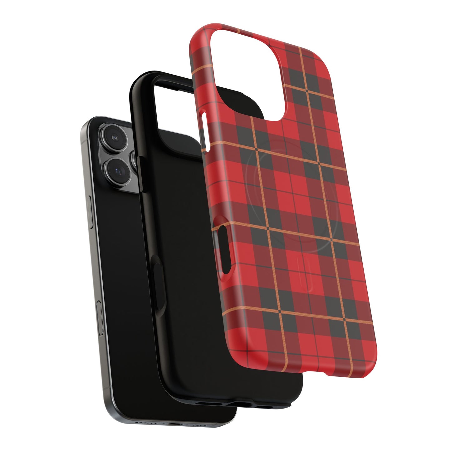 plaid magsafe iphone case | just christmas