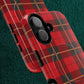 plaid magsafe iphone case | just christmas