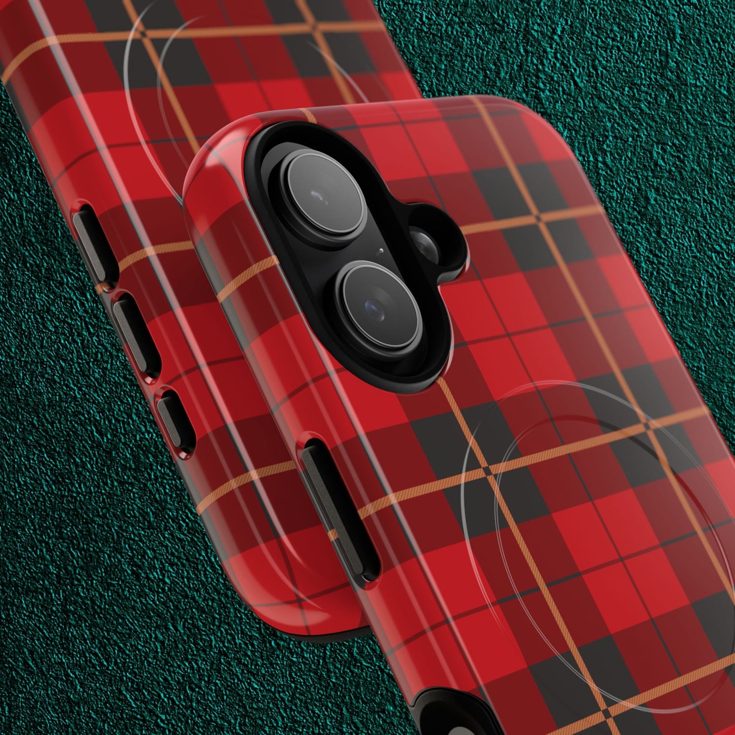 plaid magsafe iphone case | just christmas