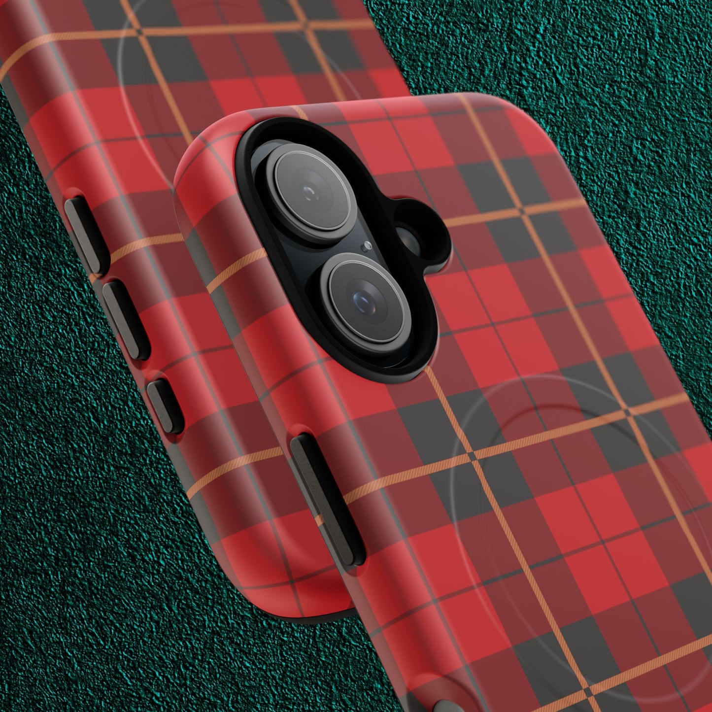 plaid magsafe iphone case | just christmas