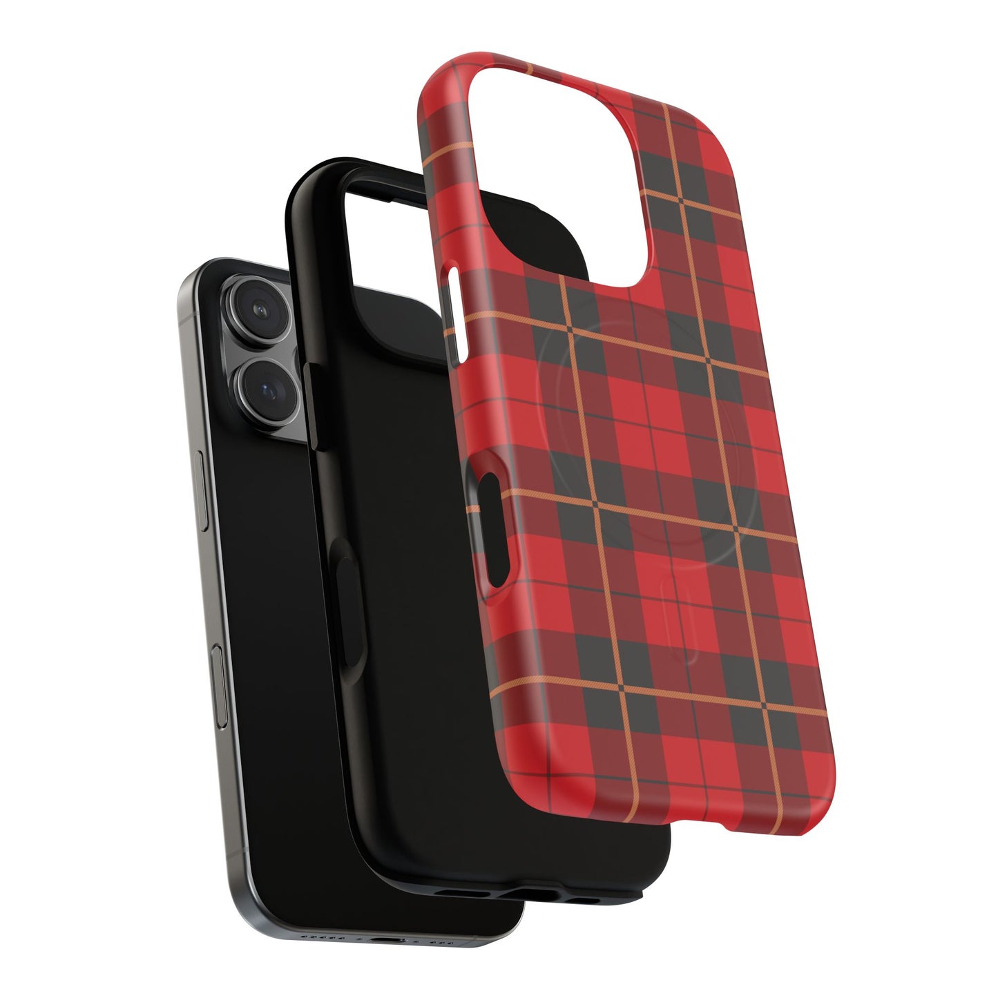 plaid magsafe iphone case | just christmas