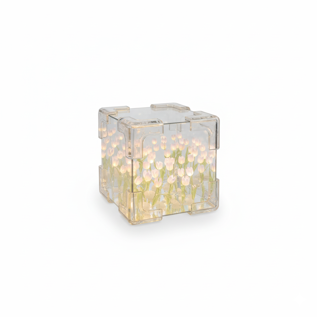 Creative DIY Tulip Night Light Led Decorative