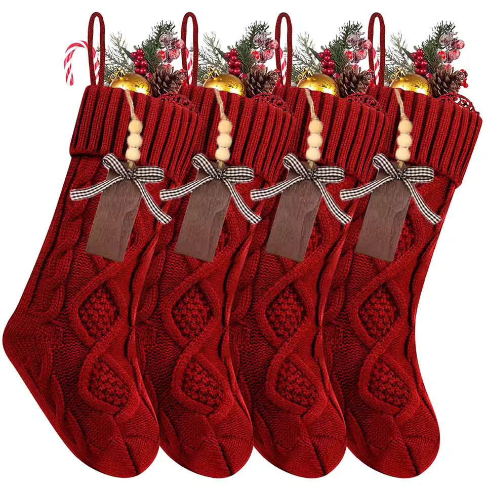Christmas Knitted Stocking