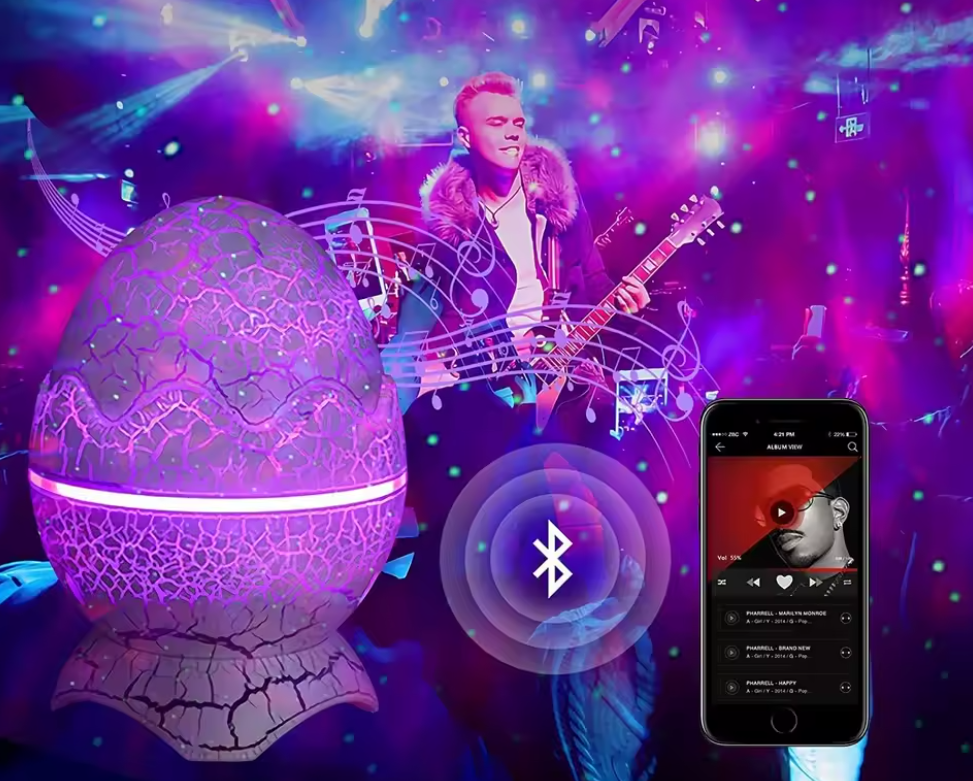 Dinosaur Egg Galaxy Projector