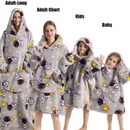 Oversized Blanket Pullover Hoodies