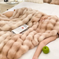 Faux Rabbit Fleece Blanket