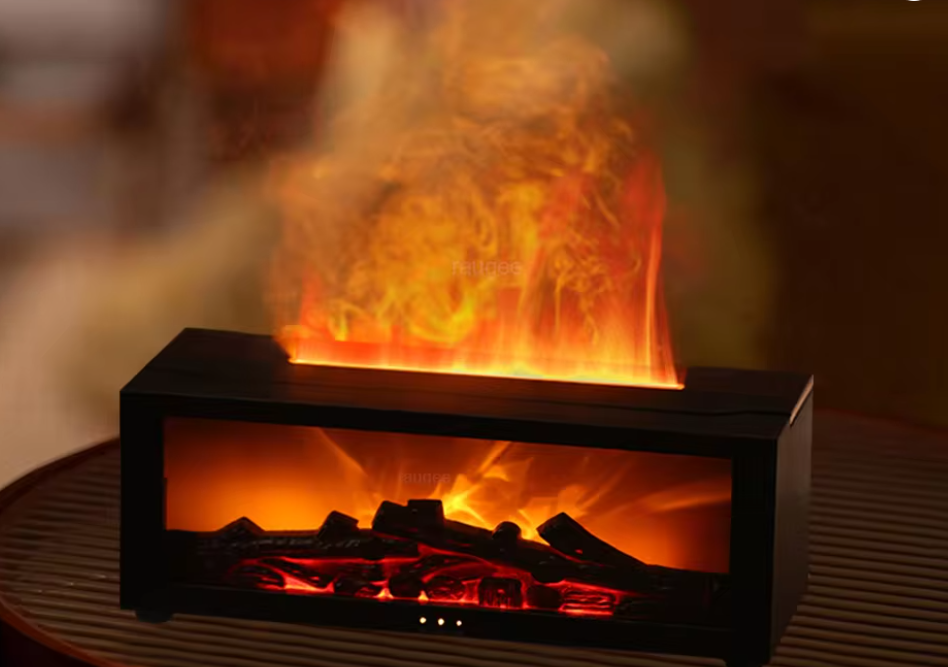 Air Humidifier with Flames