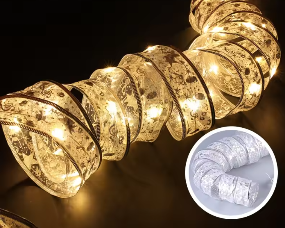 Christmas LED Ribbon Fairy Lights