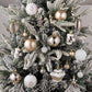 Champagne-Colored Christmas Tree Ornaments